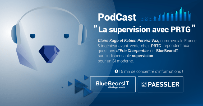 Podcast Supervision avec PRTG